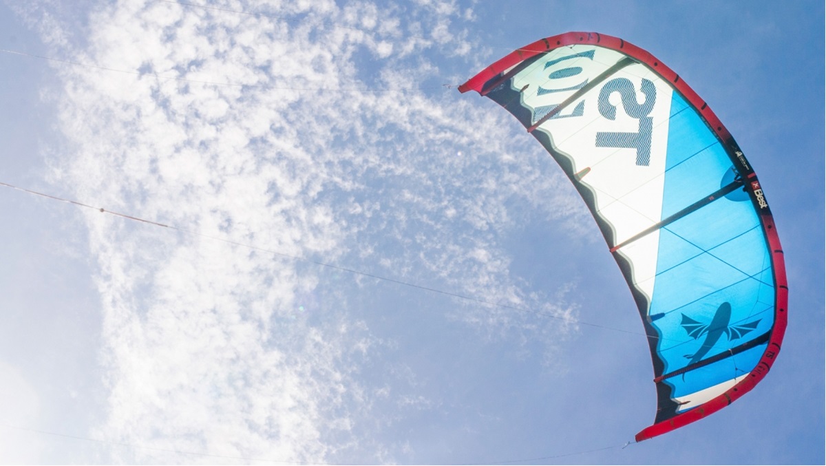 Kite equipment close-up