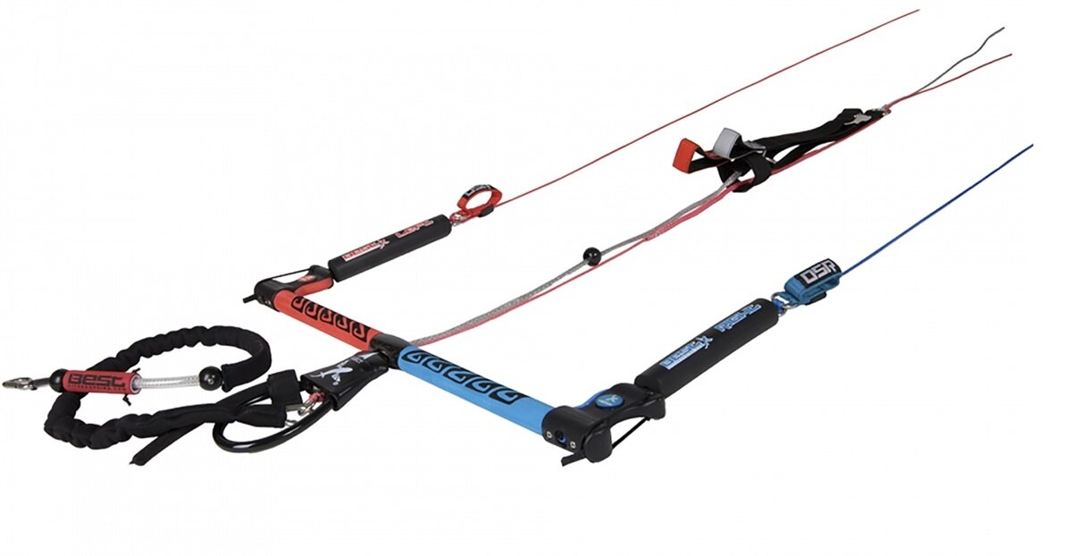 kitesurf control bar close up