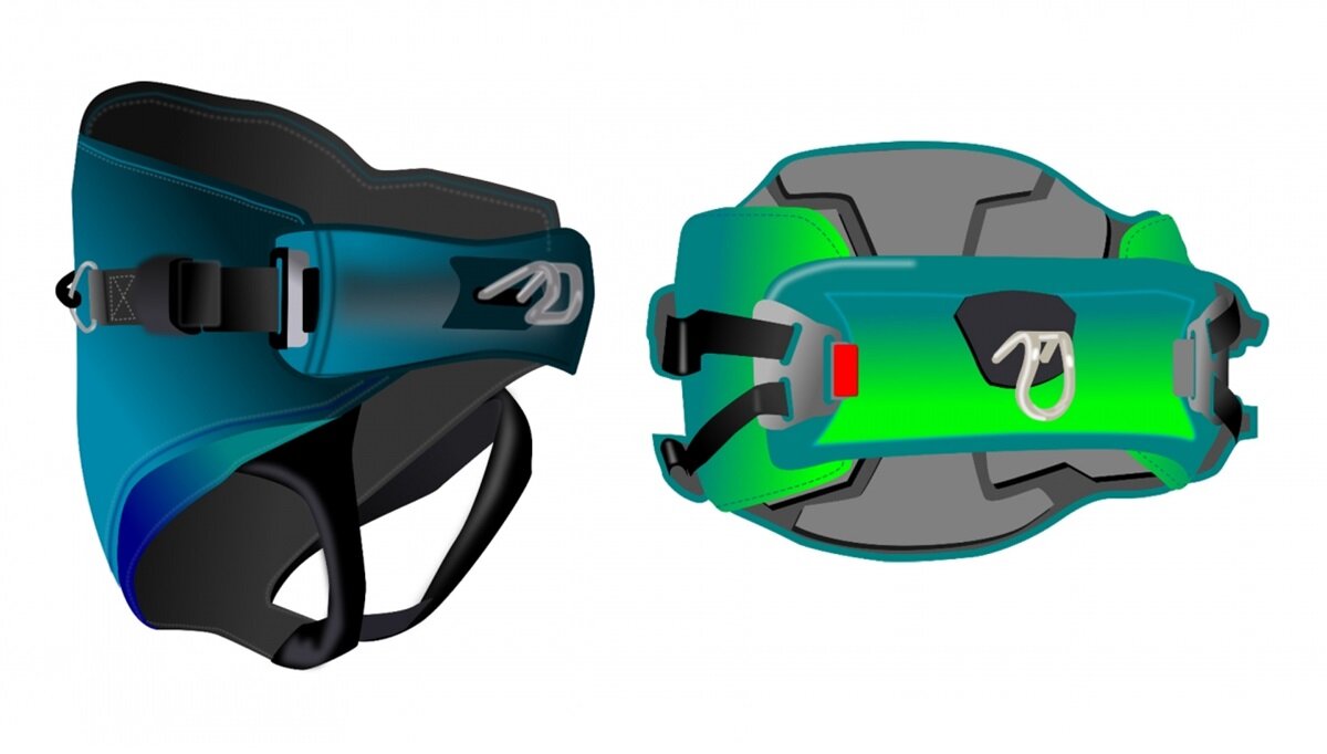 kitesurf harness difference waist seat
