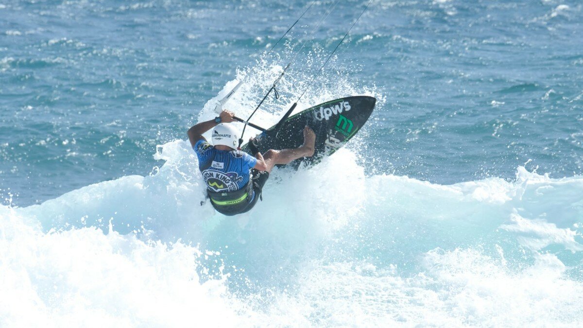 Gaby Cano Kiting Canary Islands