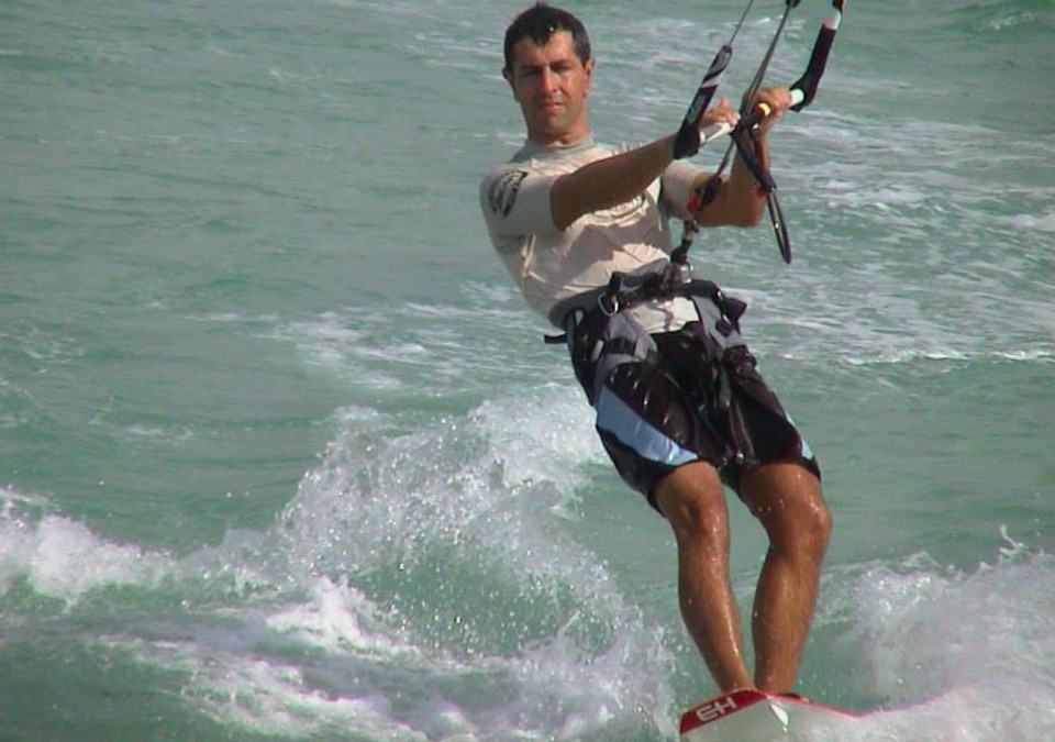 IKO Co-Founder Frédéric Bené in Las Terrenas, Dominican Republic, 2003