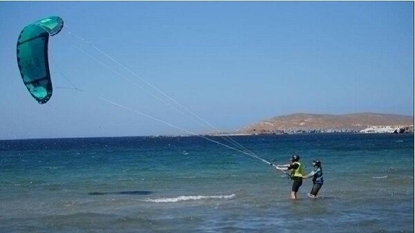 Lesvos - kitesurfing greece
