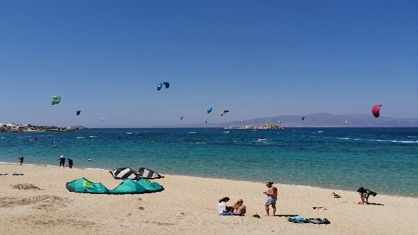 Naxos-kitesurfing greece