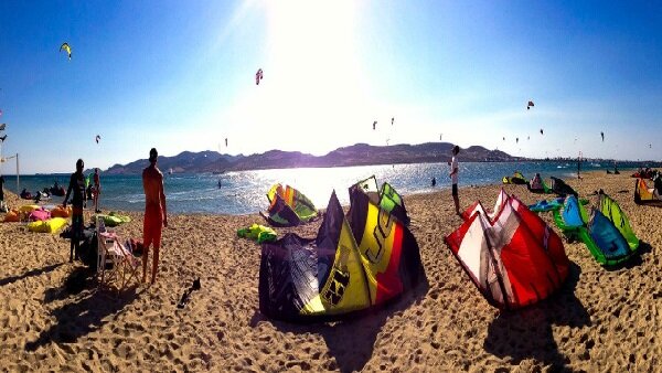 Paros - kitesurfing Greece