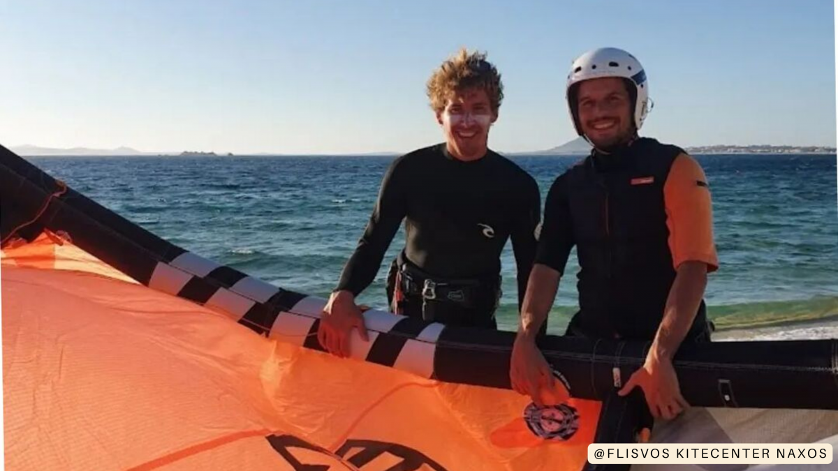 Kiteboarding Naxos