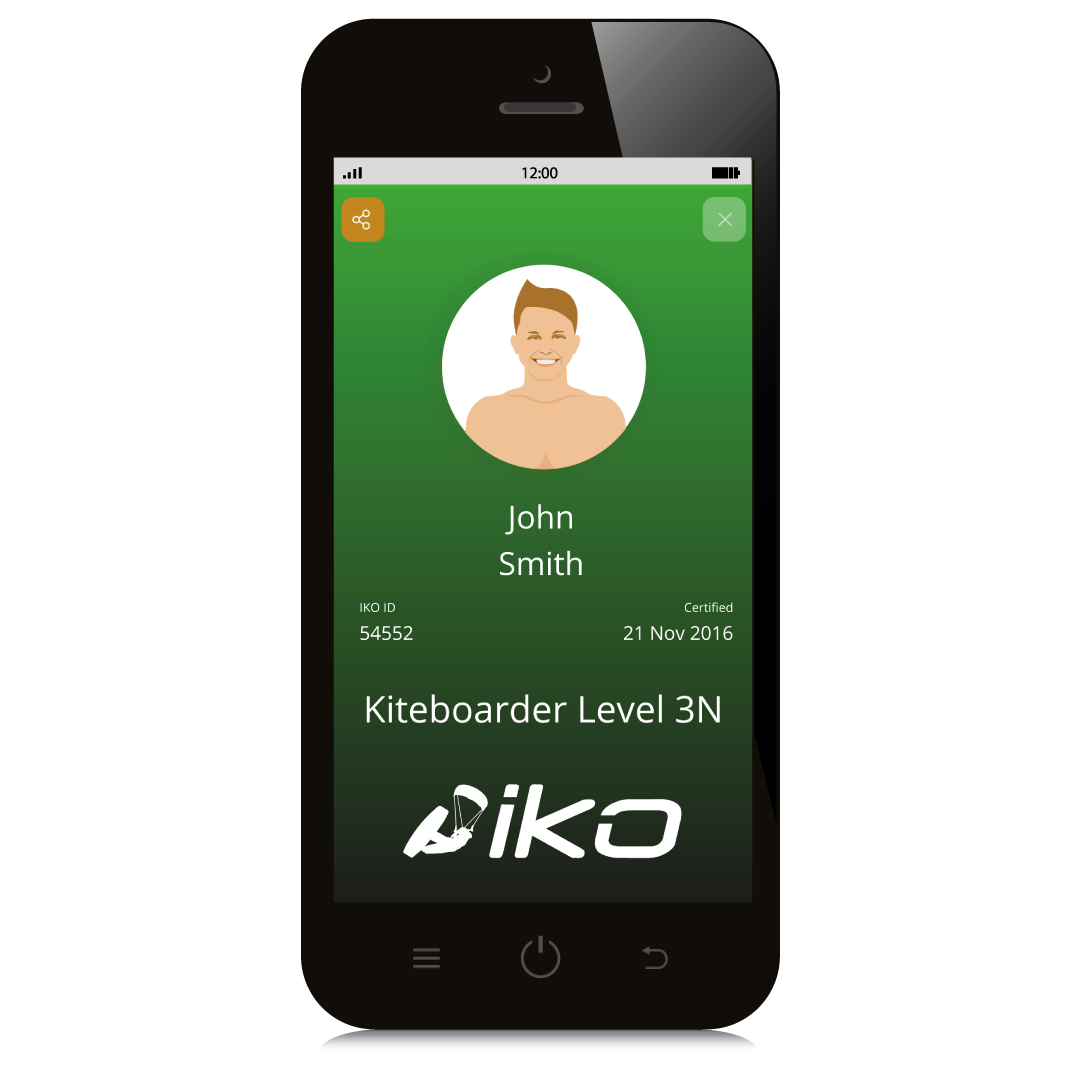 learn to kitesurf with the IKO app